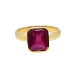 Unheated Ruby Manik Gemstone Ring