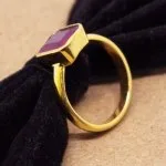Unheated Ruby Manik Gemstone Ring