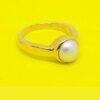 Natural & Certified Pearl Ring / Moti Ring Of South Sea