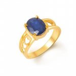 Original Certified Blue Sapphire Ring
