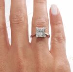 men moissanite diamond ring