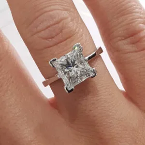 men moissanite diamond ring