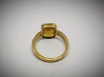 Natural Handmade Certified Yellow Sapphire Ring
