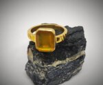 Natural Handmade Certified Yellow Sapphire Ring