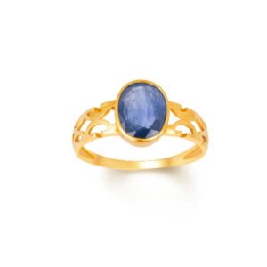 Natural And Certified Blue Sapphire Ring | Neelam Rings