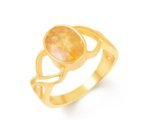 Natural Certified Pukhraj Ring