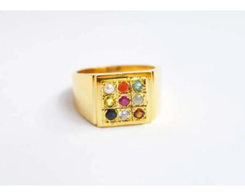 navratan gemstone ring