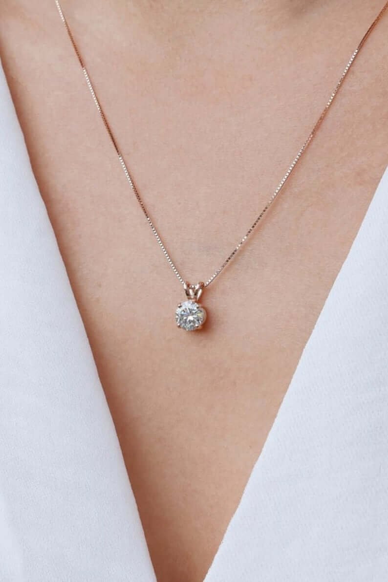 Women′ S Birthday Gift Paris Tower Moissan Diamond Pendant S925 Sterling  Silver 1 Carat Diamond Fashion Jewellery Necklace - China Fashion Jewellery  and Necklace price | Made-in-China.com