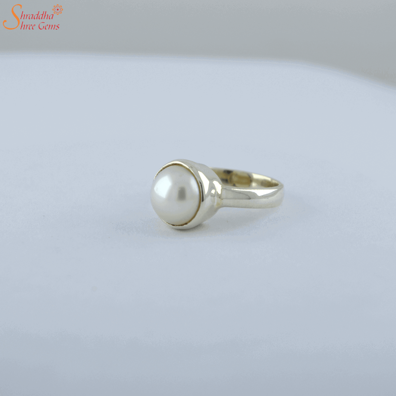 18ct White Gold Perenna South Sea Pearl Ring | Silvermoon