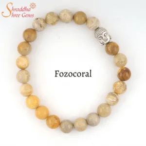 Fozocoral gemstone bracelet