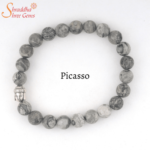Natural Picasso Gemstone Bracelet