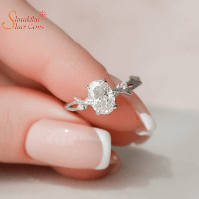 Barkev's Pear Shaped Engagement Ring 7994LW
