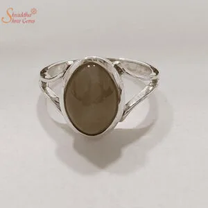 Certified cat's eye gemstone ring, lehsunia gemstone ring