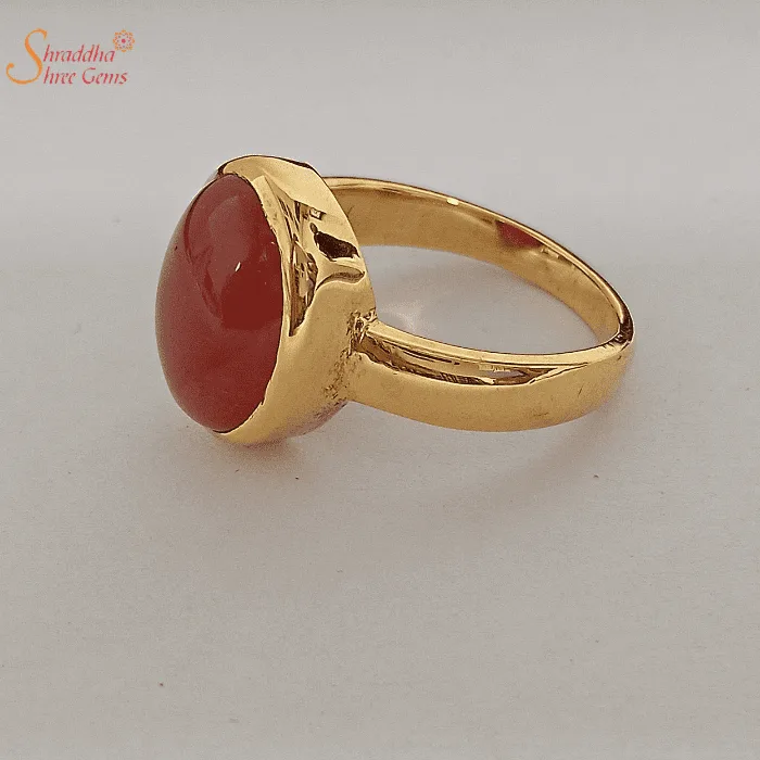 Natural Carnelian Ring