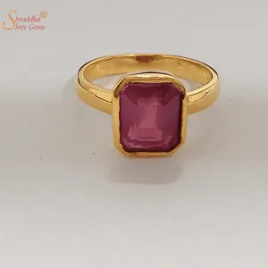 Natural Ruby Ring For Men And Women