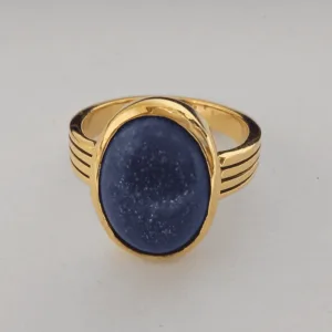 natural lapis lazuli ring