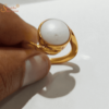 Natural Pearl Ring For Men And Women