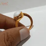 Natural Pearl Ring For Men And Women