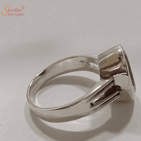 Natural Iolite Gemstone Ring In Sterling Silver