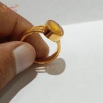 Astrology Yellow Sapphire Ring