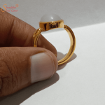 Certified Moonstone Ring