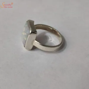 Certified Opal Gemstone Ring