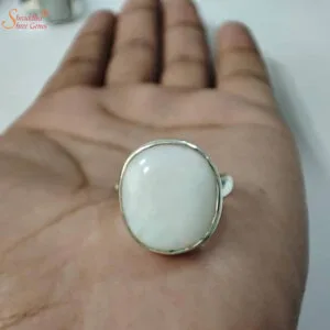 Natural And Certified Opal Gemstone Ring