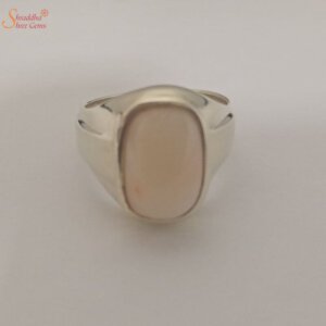 Natural Opal Gemstone Ring