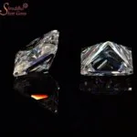 Loose Princess Cut Moissanite Stone