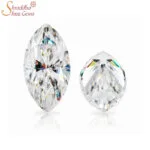 marquise shape moissanite stone