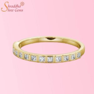 unique designing moissanite diamond wedding ring