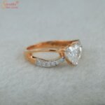 Moissanite Diamond Anniversary Ring