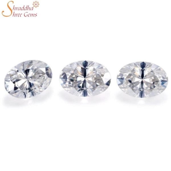 loose oval shape moissanite stone (3)