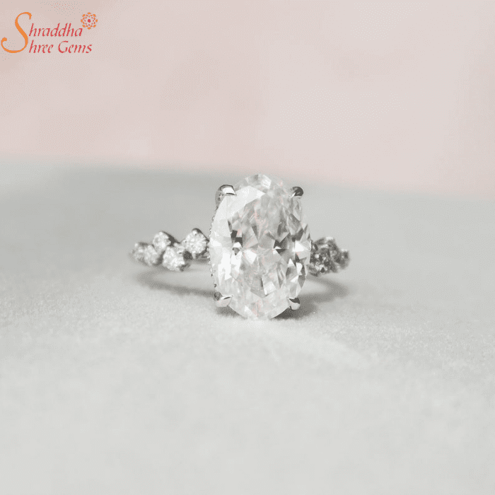 Grace 11ct Oval Cut Internally Flawless Diamond Ring | Nekta New York