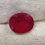 Natural Oval Shape Loose Ruby Gemstone (Manik)
