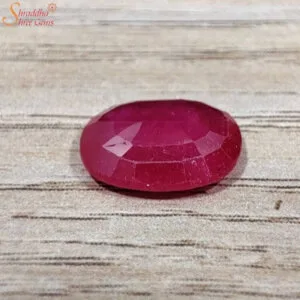Oval Shape 4 Carat Loose Ruby Gemstone (Manik)