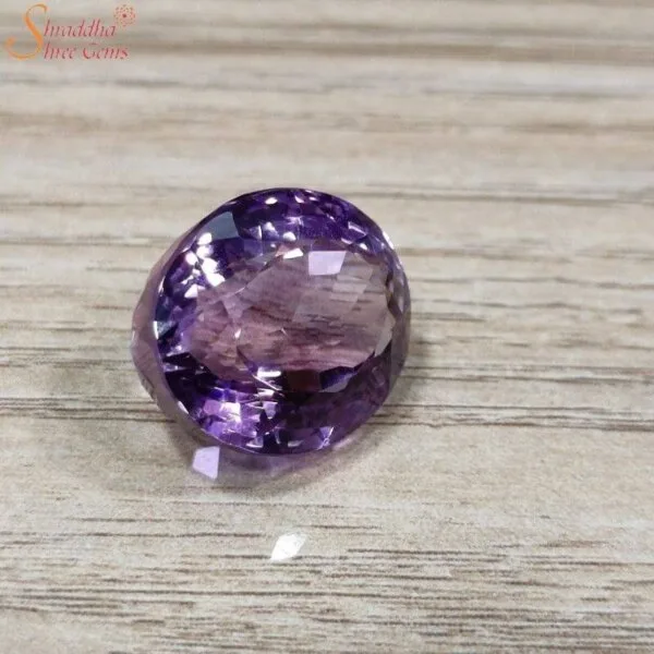 22 carat loose amethyst gemstone