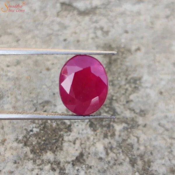 5 Carat Mozambique Ruby (Manik) Gemstone