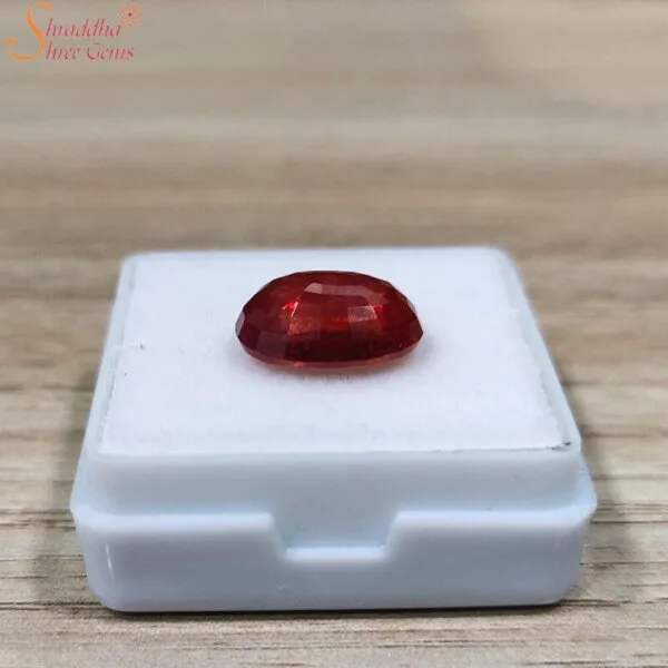 5 Carat Loose Red Sapphire Gemstone