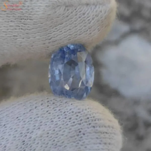 6 Carat Ceylon Blue Sapphire (Neelam) Gemstone