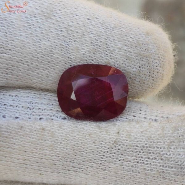 7 Carat Mozambique Ruby (Manik) Gemstone
