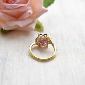 Beautiful Amethyst Gemstone Ring
