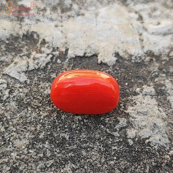 7 Carat Loose Coral (Munga) Gemstone