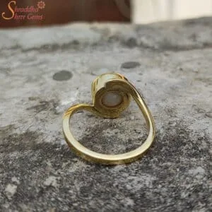 Natural Pearl (Moti) Gemstone Ring