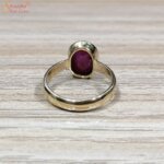 Natural Ruby (Manik) Gemstone Ring