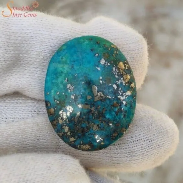 Natural 6 Carat Turquoise (Firoza) Gemstone