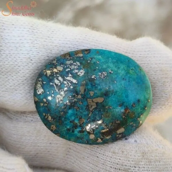 Natural 6 Carat Turquoise (Firoza) Gemstone