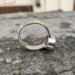 certified citrine (sunela) gemstone ring
