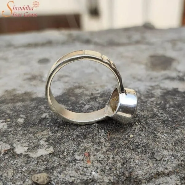 high quality citrine gemstone ring (5) certified citrine (sunela) gemstone ring