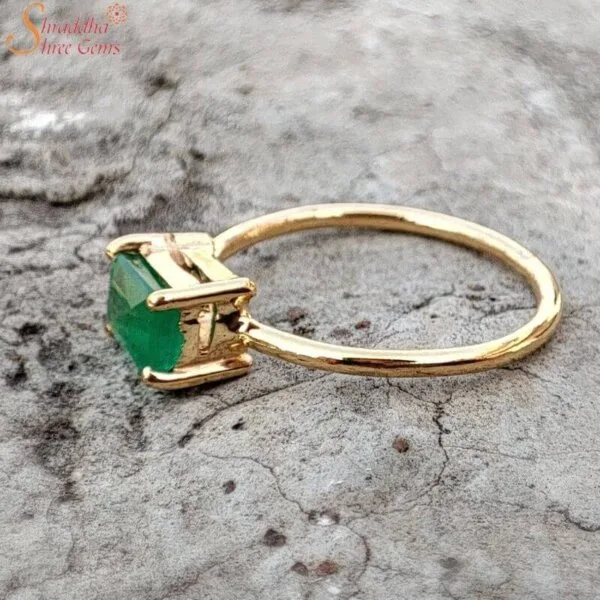 natural emerald (panna) gemstone ring (4)-min Natural Emerald (Panna) Gemstone